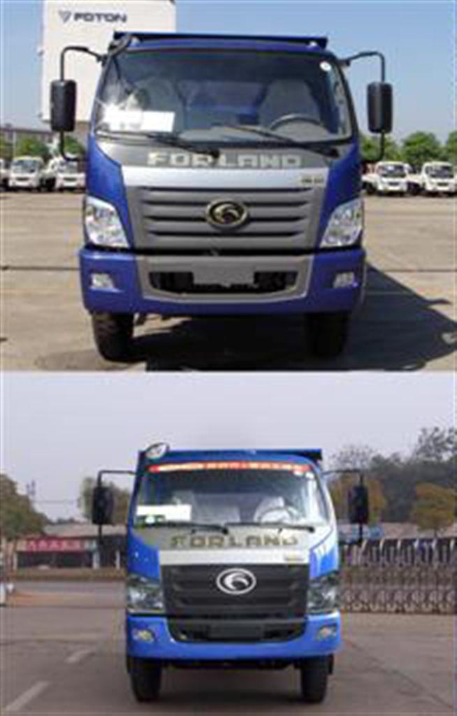 福田牌BJ5102JSQ-G3型随车起重运输车