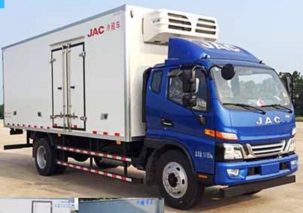 国五江淮骏铃一排半6.2米冷藏车