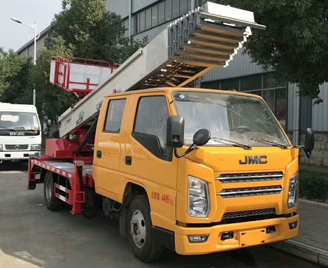 国六江铃28米云梯车图片