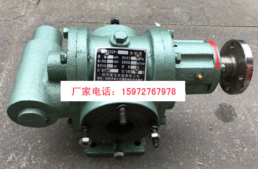 杭州威龙50QZCP-8/5齿轮泵图片