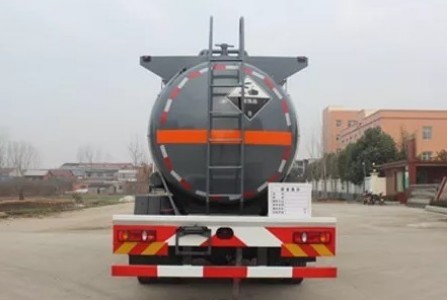 润知星牌SCS5254GFWDFH型东风天锦小三轴腐蚀性物品罐式运输车 润知星牌SCS5254GFWDFH型东风天锦小三轴腐蚀性物品罐式运输车