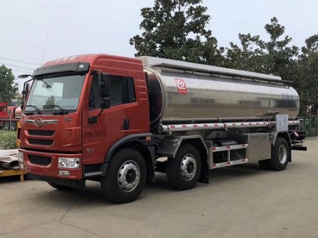 一汽青岛解放龙V小三轴铝合金供液车_SLS5253TGYC5V型供液车