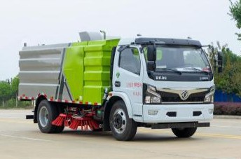 国六东风多利卡|福瑞卡扫路车_威牌CLW5120TSL6型扫路车