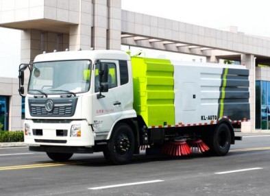 國六東風天錦掃路車_威牌CLW5180TSLD6型掃路車