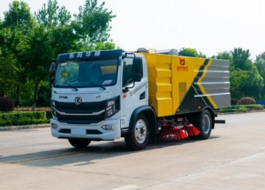 国六东风华神T3扫路车_凯力风牌KLF5121TSLE6型扫路车