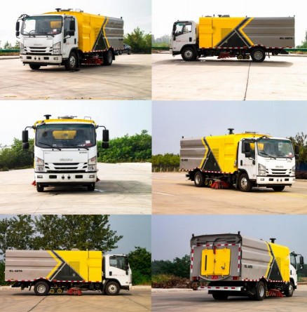 国六庆铃五十铃KV100洗扫车