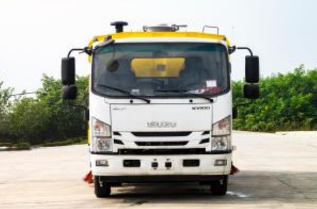 国六庆铃五十铃KV100洗扫车_程力威牌CLW5080TXSQ6型洗扫车