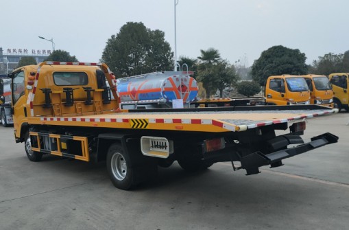 国六庆铃五十铃KV100黄牌清障车