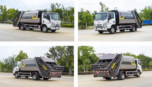 10.5方庆铃铃咖压缩垃圾车_凯力风牌KLF5100ZYSQ6型压缩式垃圾车