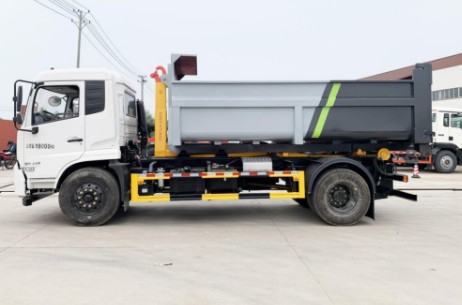 东风天锦勾臂垃圾车4700轴距_HDW5182ZXXD6型车厢可卸式垃圾车 东风天锦勾臂垃圾车4700轴距_HDW5182ZXXD6型车厢可卸式垃圾车