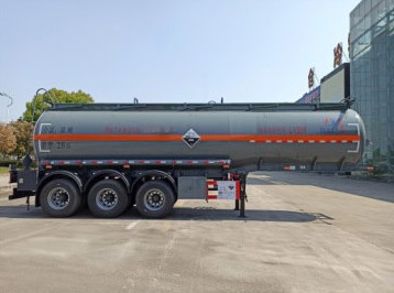化工液体半挂运输车_DLQ9402GFWA型腐蚀性物品罐式运输半挂车 化工液体半挂运输车_DLQ9402GFWA型腐蚀性物品罐式运输半挂车
