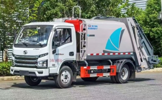 蓝牌压缩垃圾车_上汽跃进6.5方压缩垃圾车 蓝牌压缩垃圾车_上汽跃进6.5方压缩垃圾车