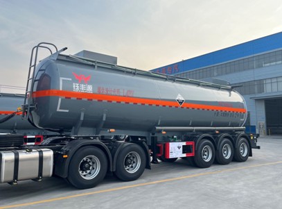29.5方拉次氯酸钠罐式运输车_YFY9401GFW型腐蚀性物品罐式运输半挂车 29.5方拉次氯酸钠罐式运输车_YFY9401GFW型腐蚀性物品罐式运输半挂车